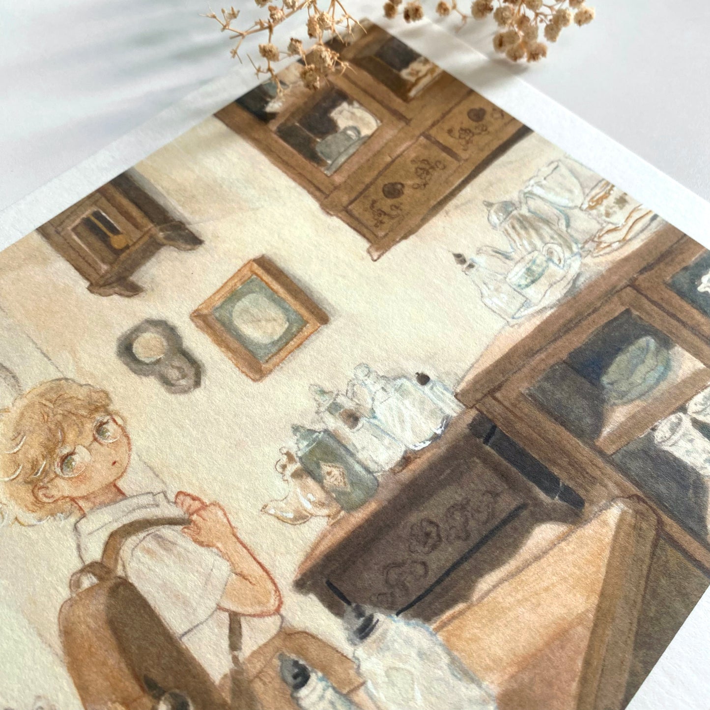 Print of Faded Room