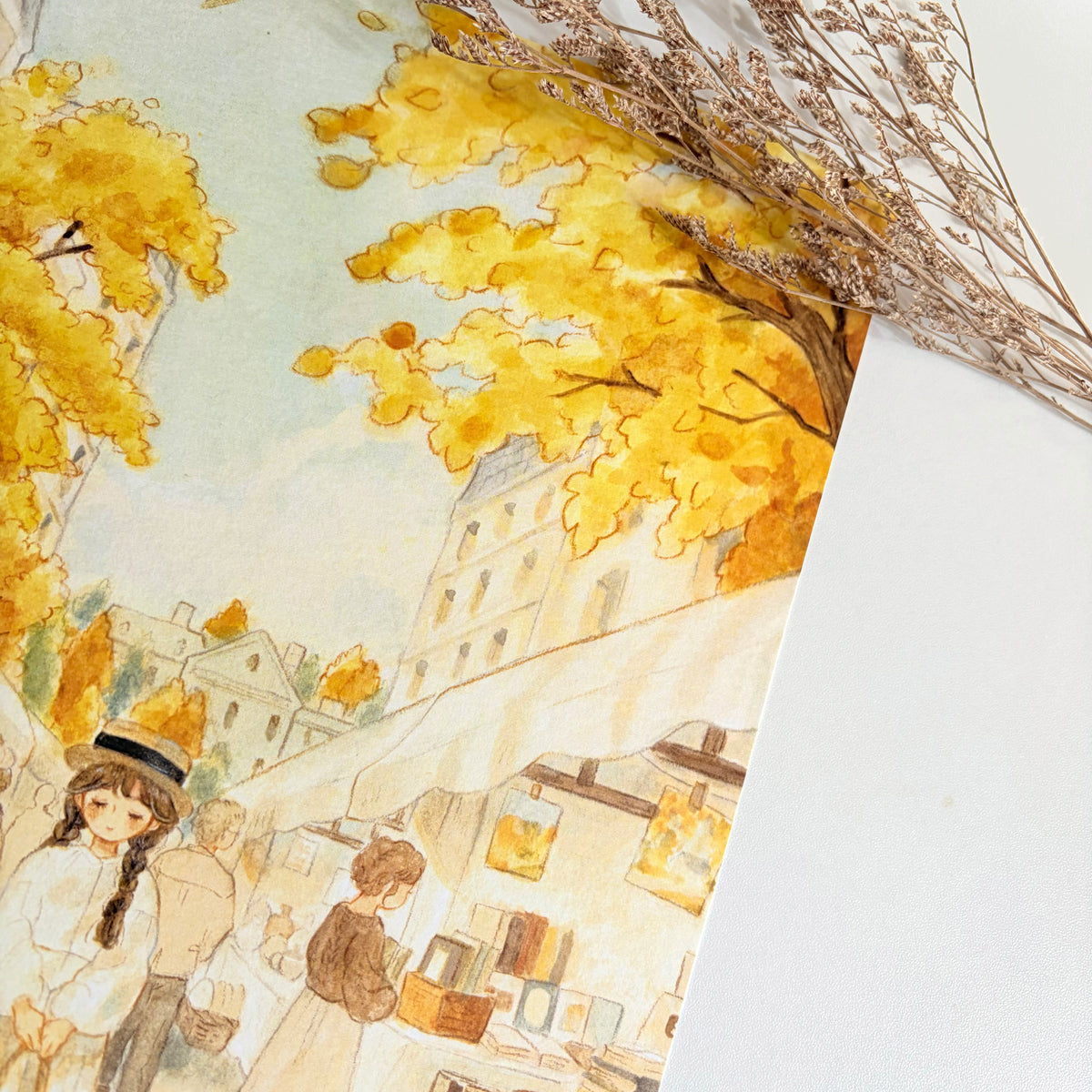 Print of Autumn Market
