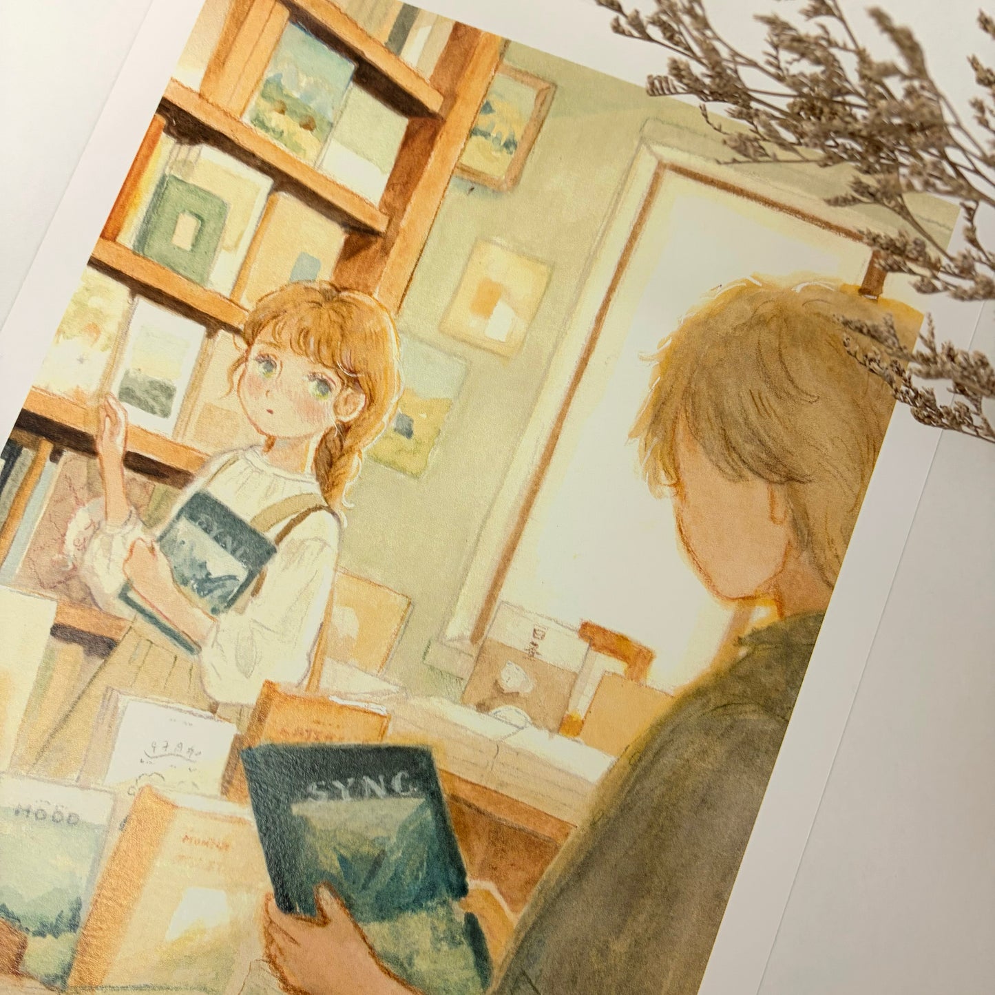 Print of The Same Book