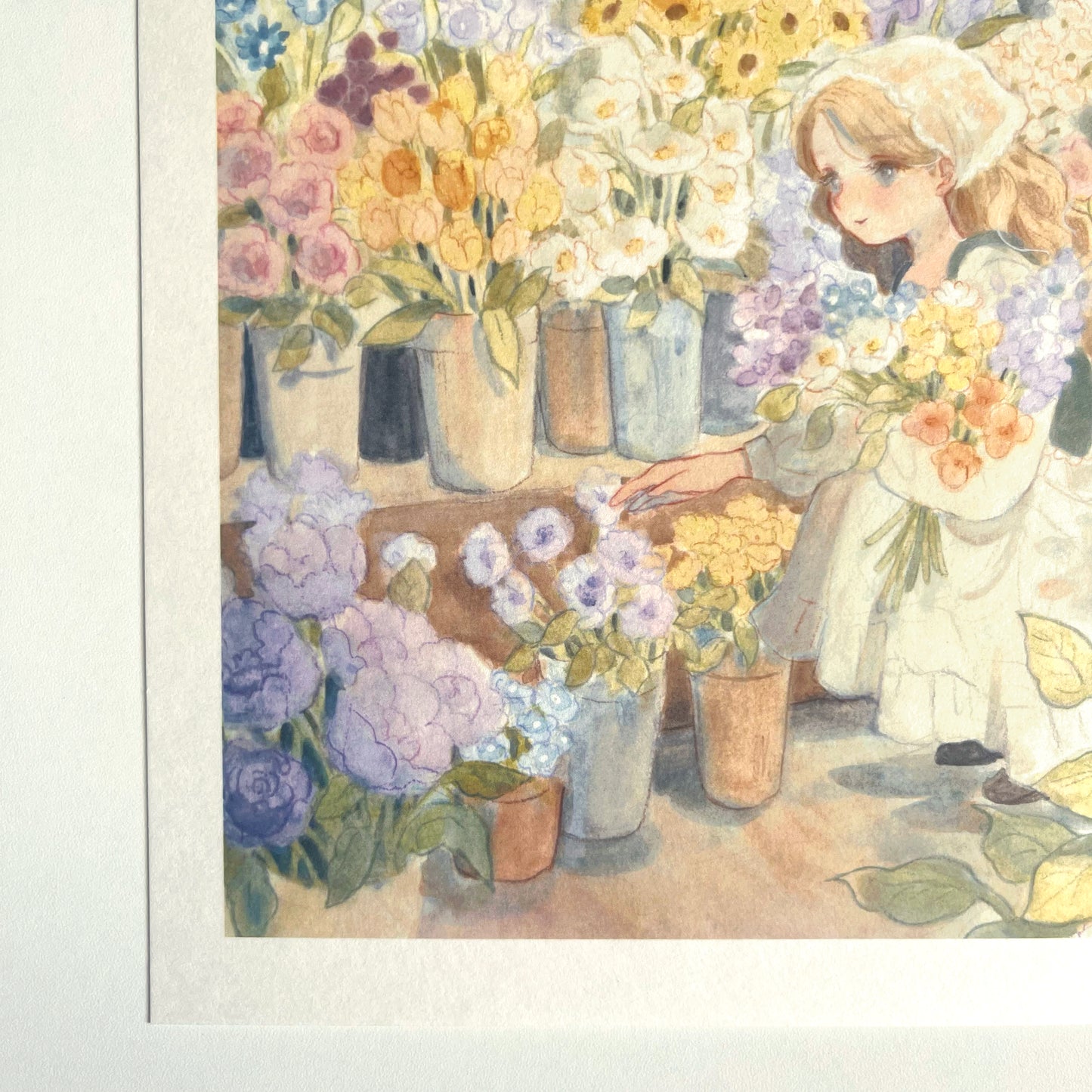 Print of Green Florist