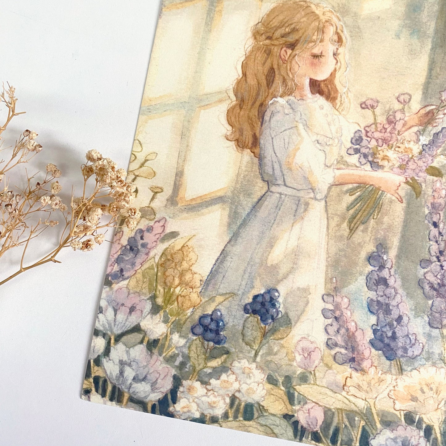 Print of Soft Garden