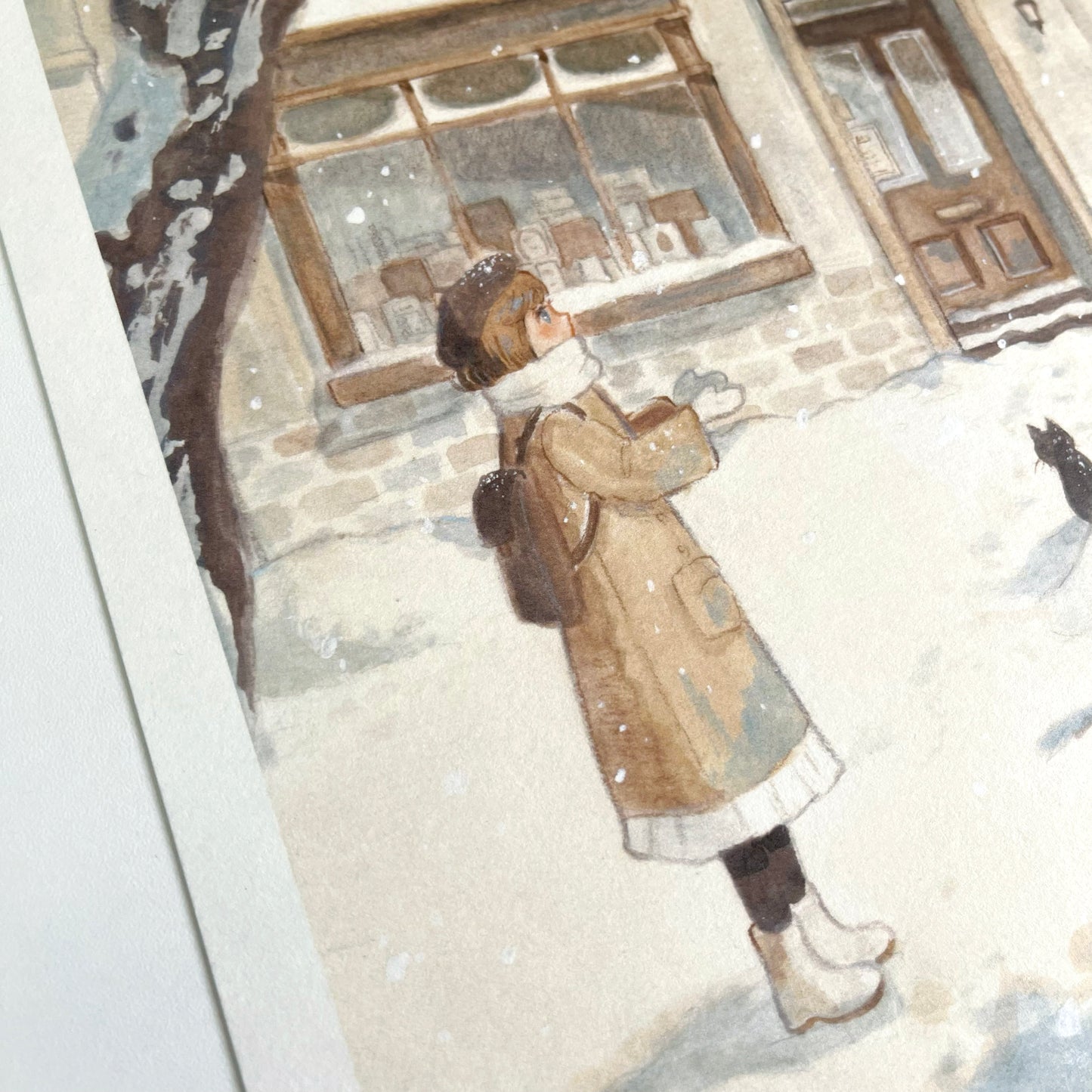 Print of Snowy Nook
