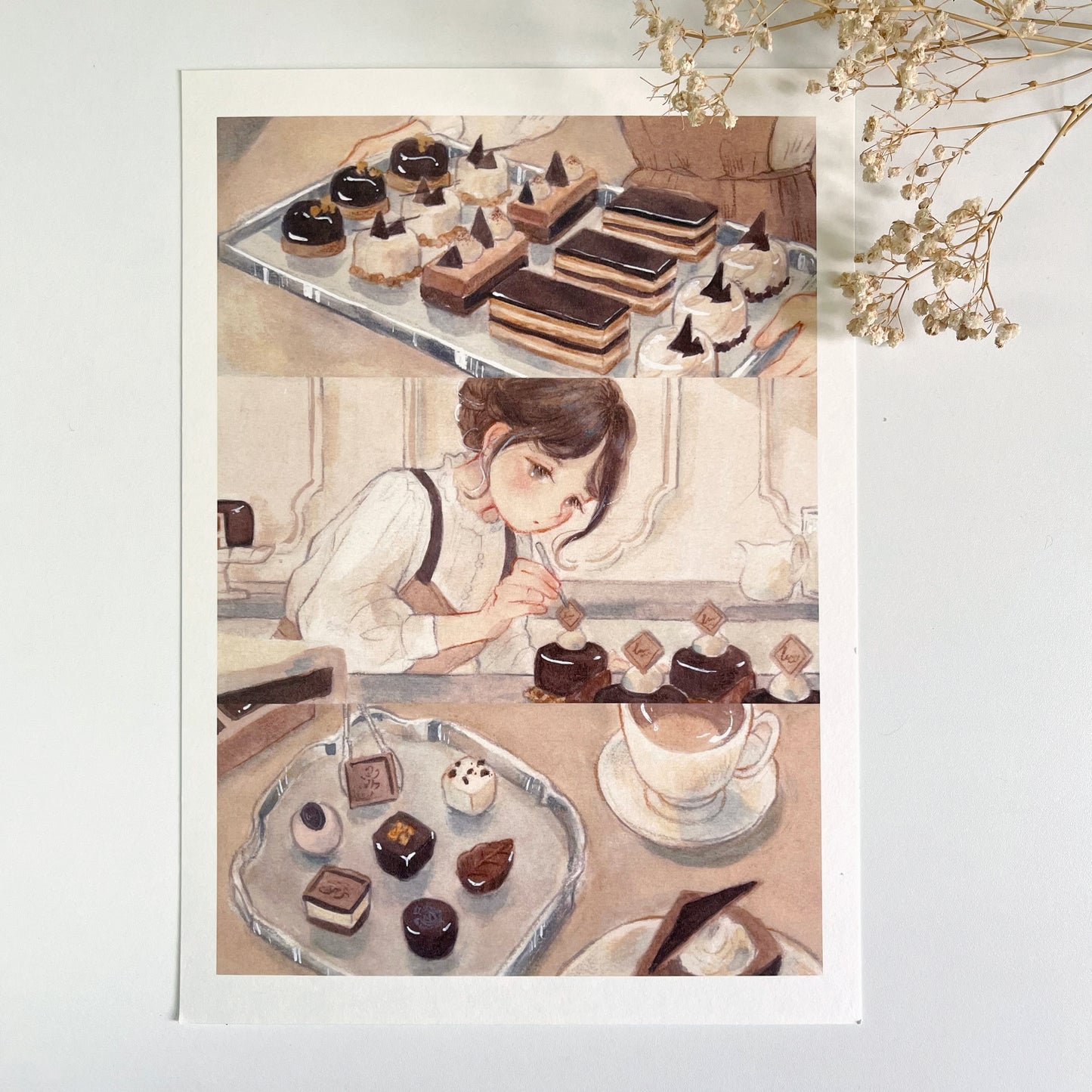 Print of Chocolatier