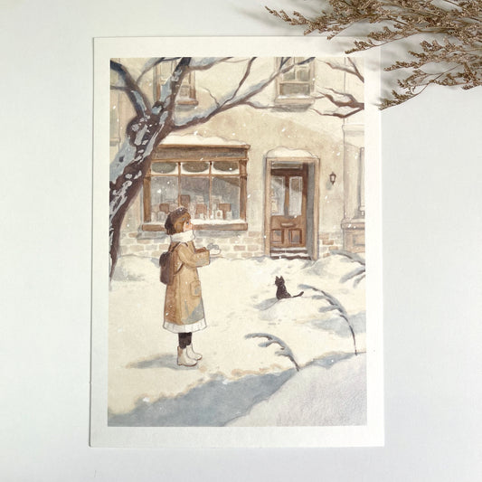 Print of Snowy Nook