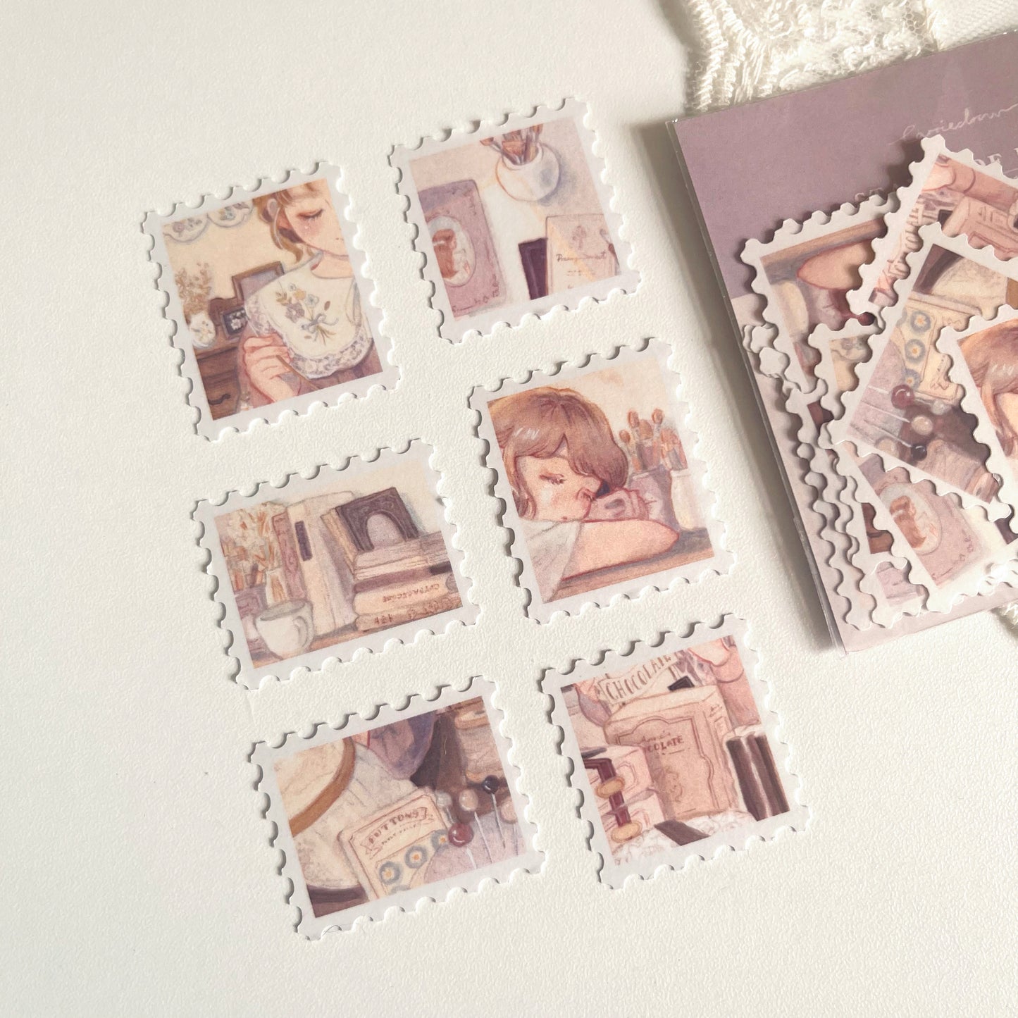 Stamps of Lilac Sticker Pack