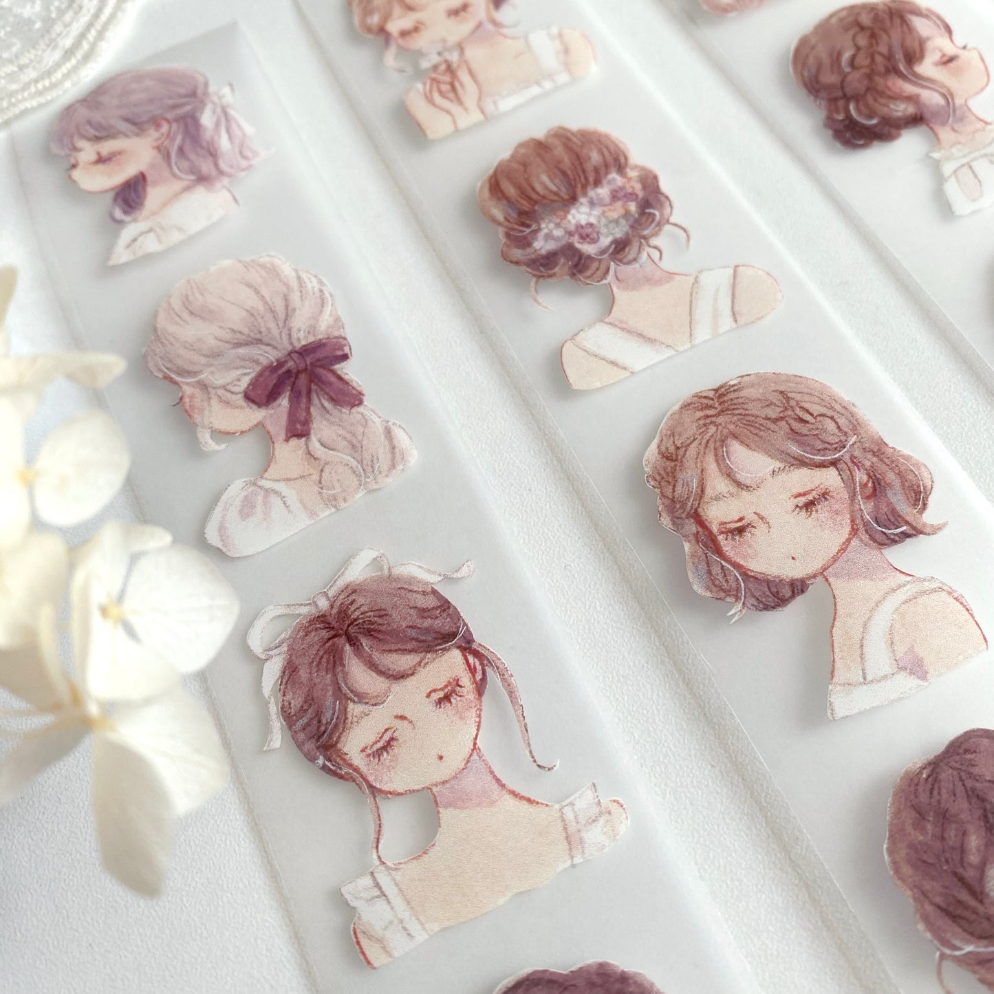 Maskingtape of Lilac Braids