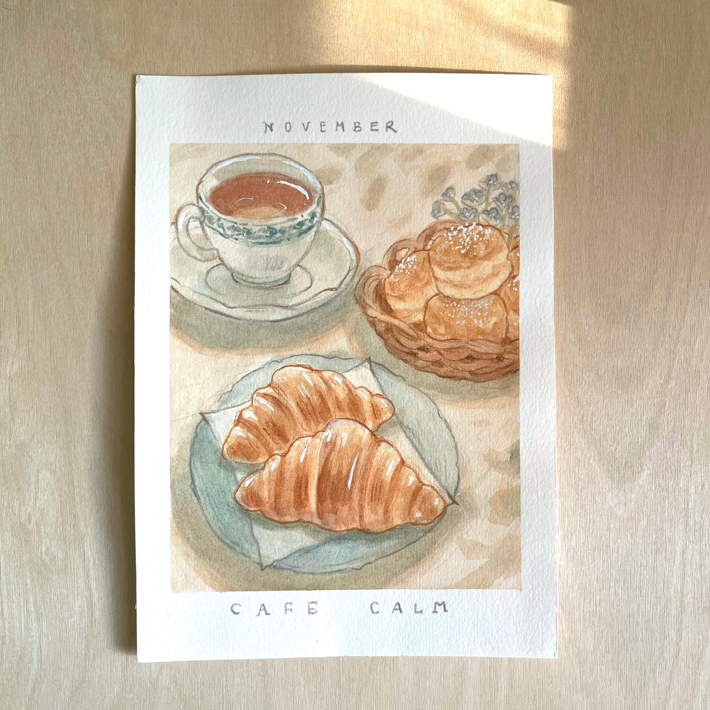 Mini Original Artwork 'Cafe Calm'