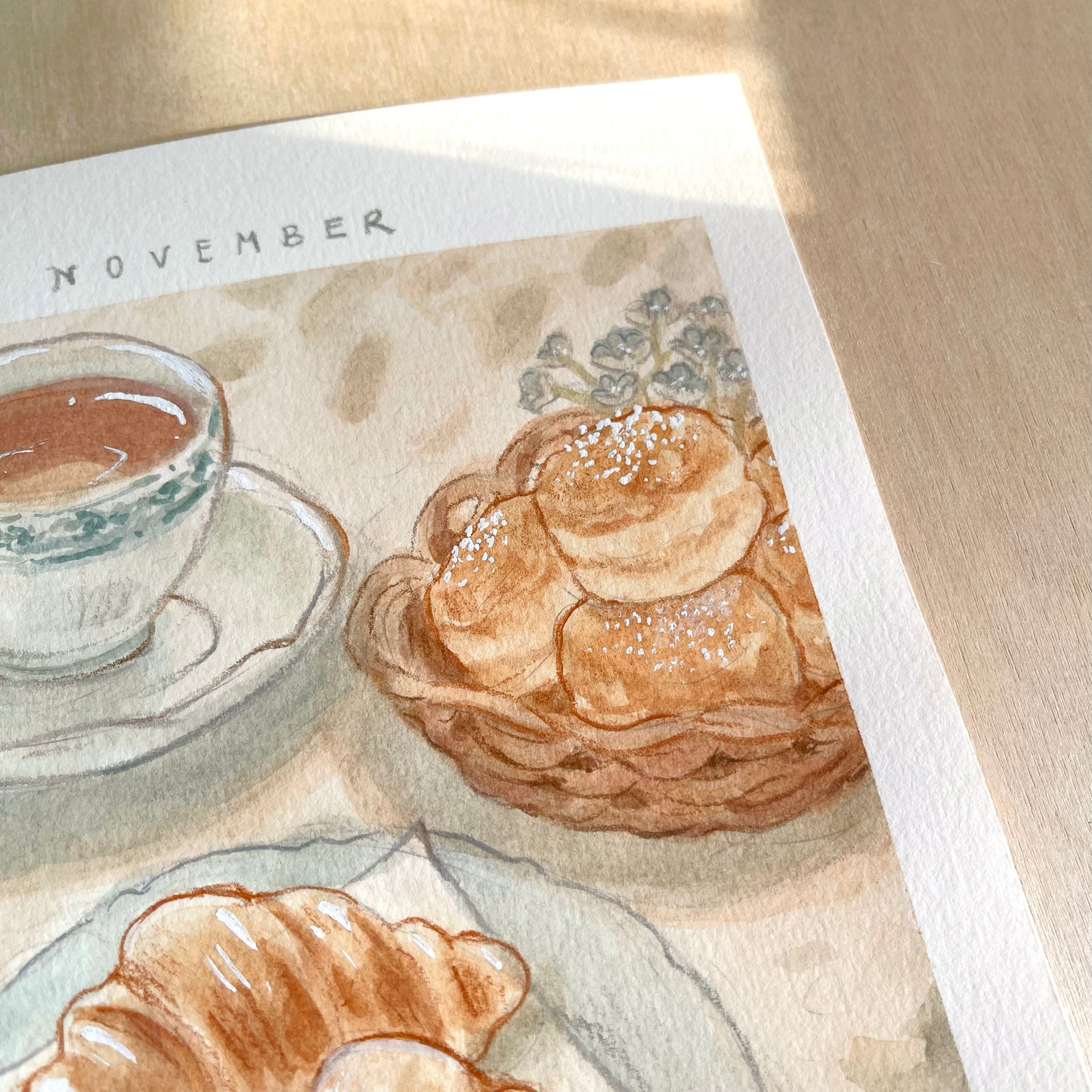 Mini Original Artwork 'Cafe Calm'