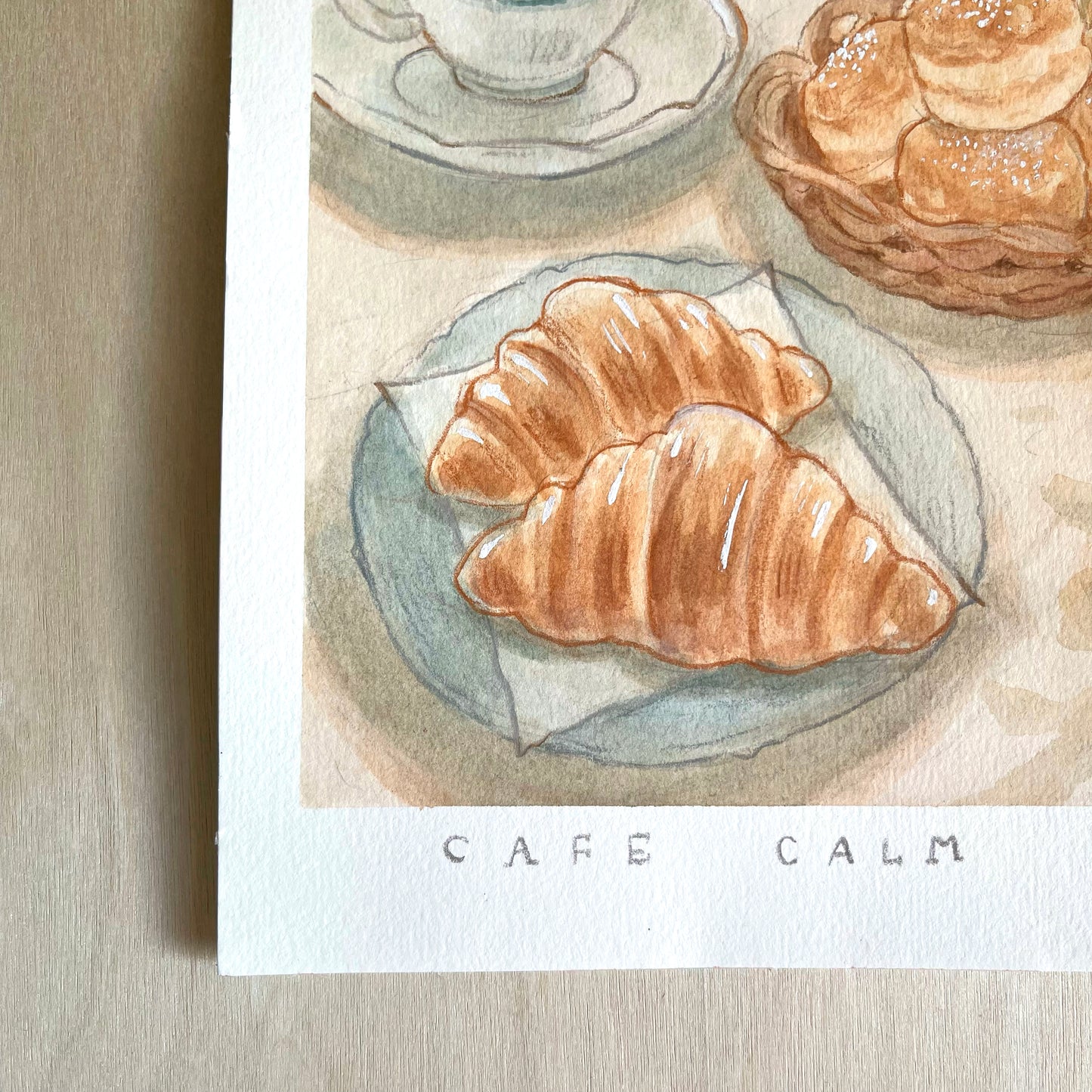 Mini Original Artwork 'Cafe Calm'