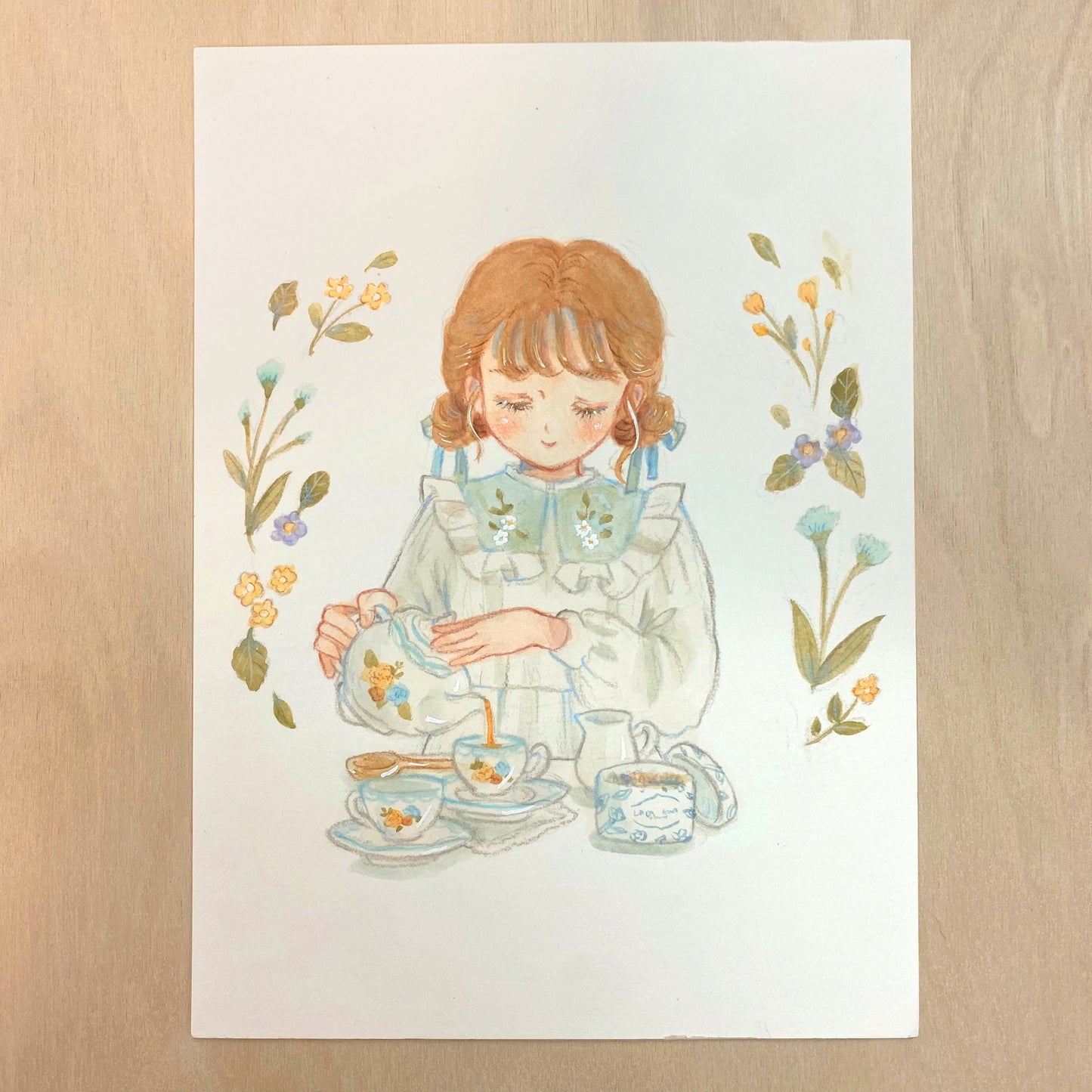 Mini Original Artwork 'Mia'