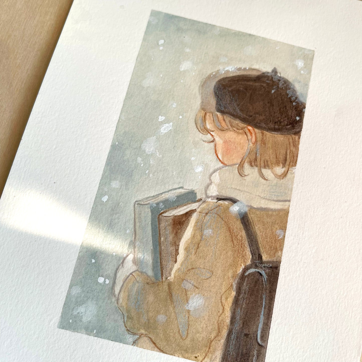 Mini Original Artwork 'Snowy'