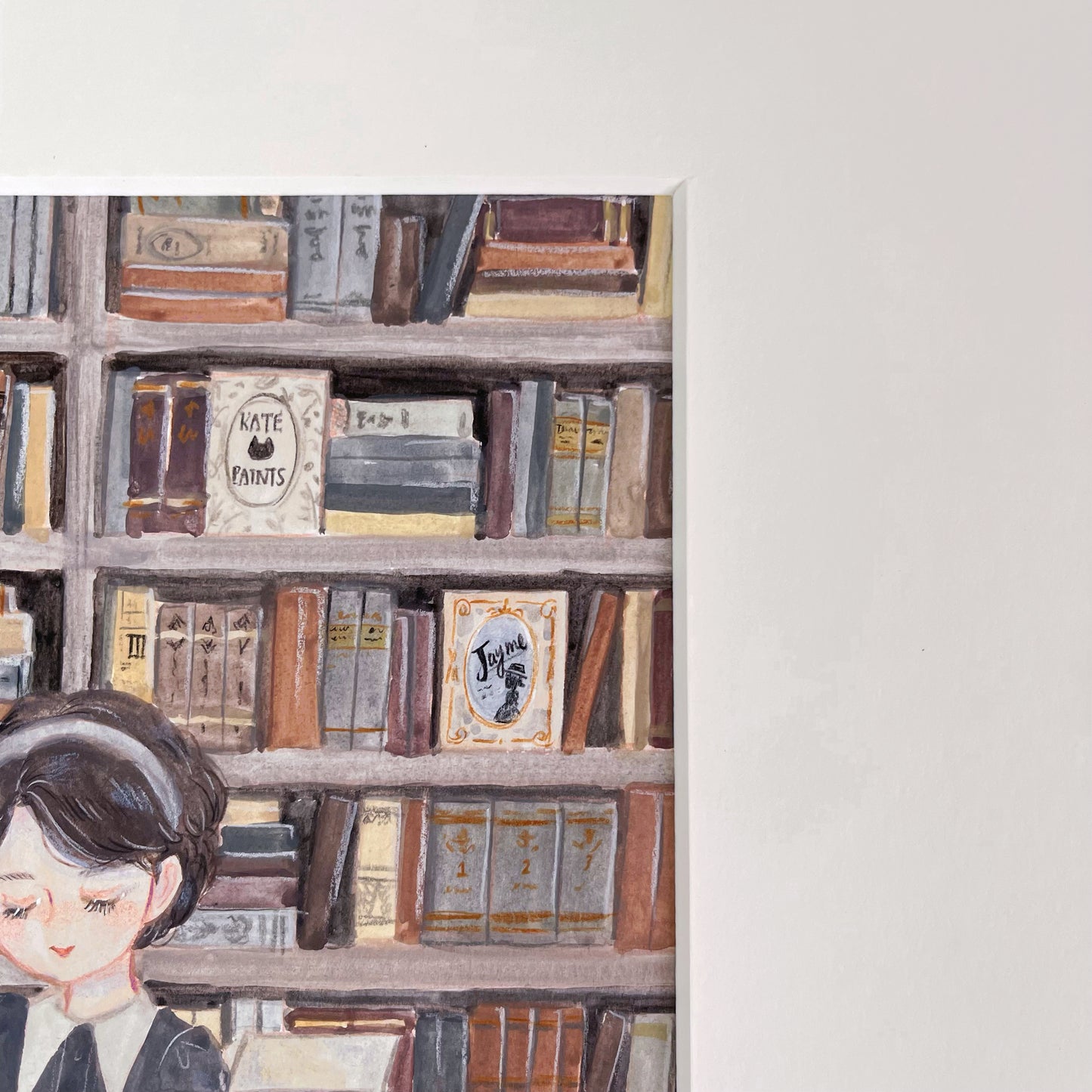 Original Artwork 'Muse Book Store'