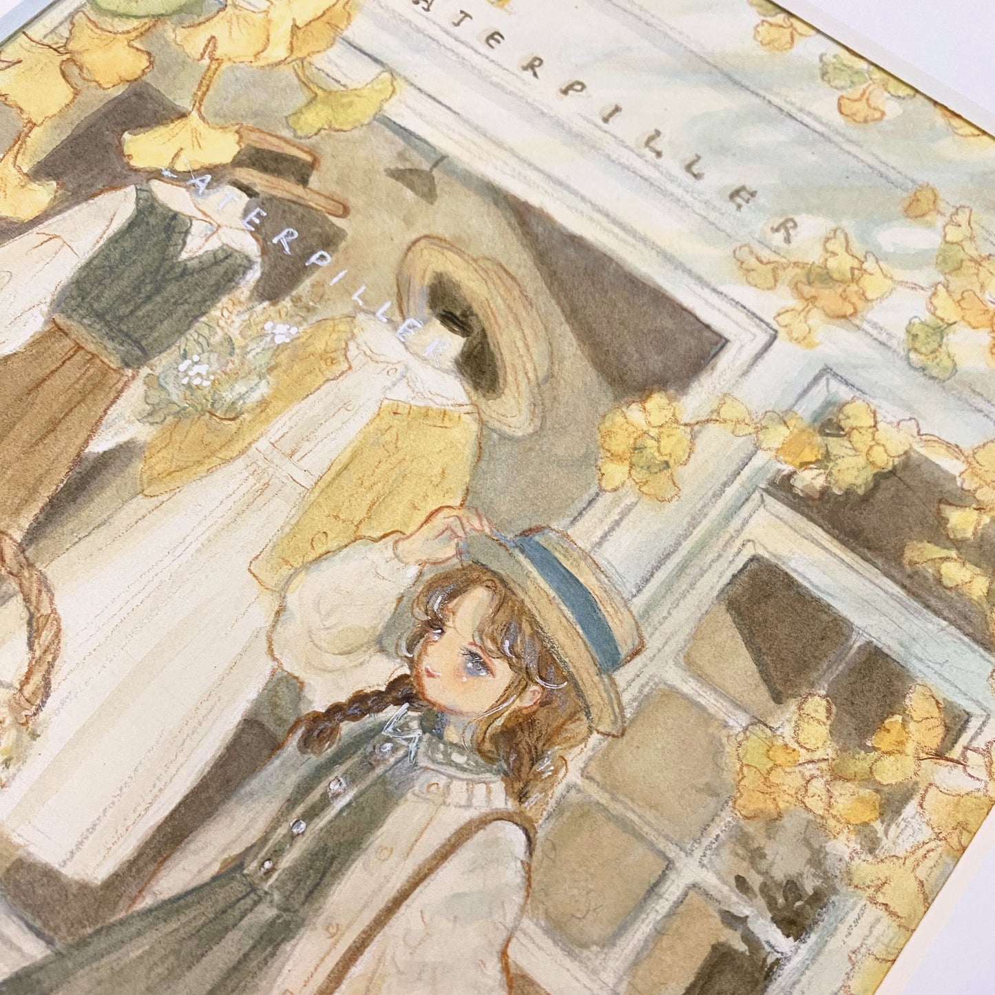 Original Artwork 'Ginkgo Tree Street'