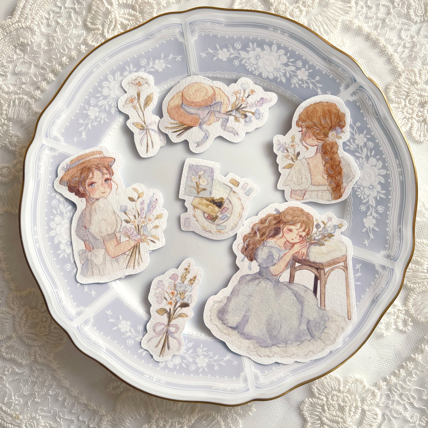 Dreamy Palette Sticker 24pcs