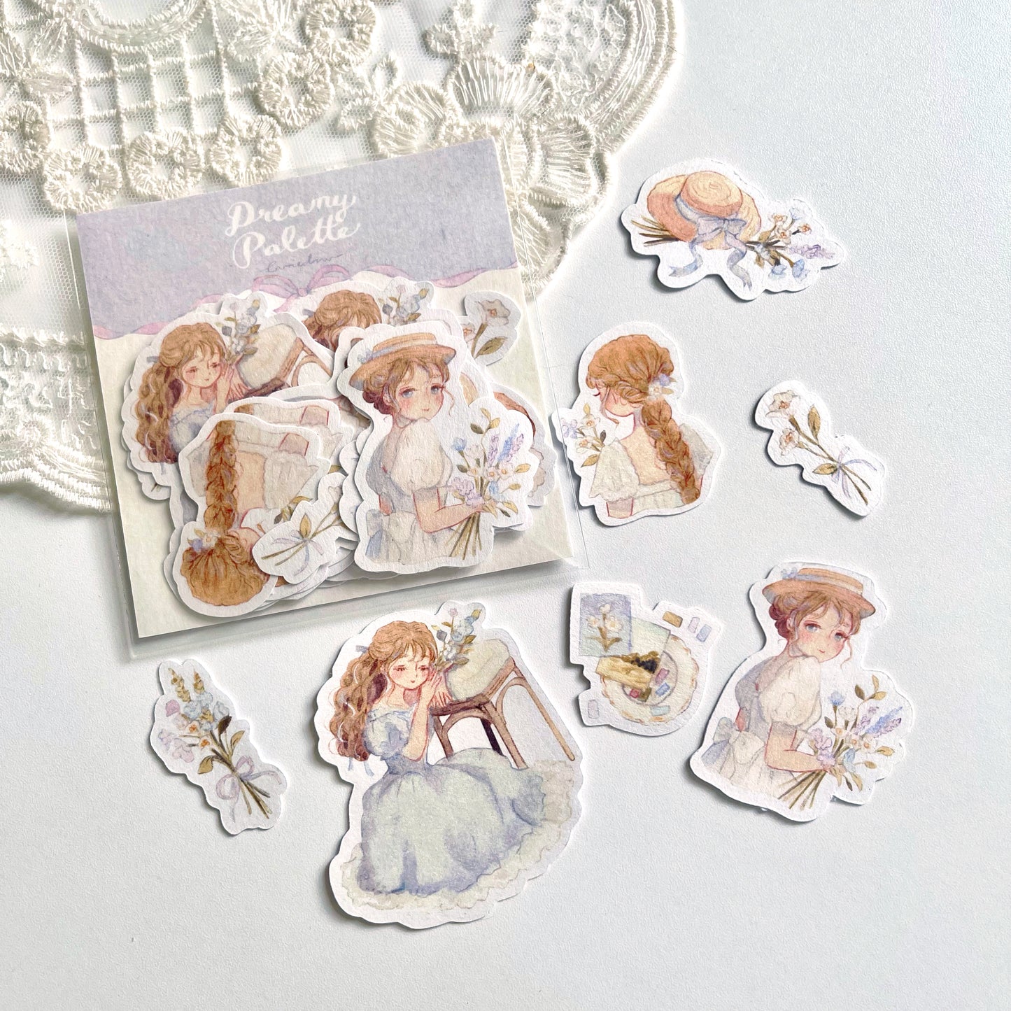 Dreamy Palette Sticker 24pcs