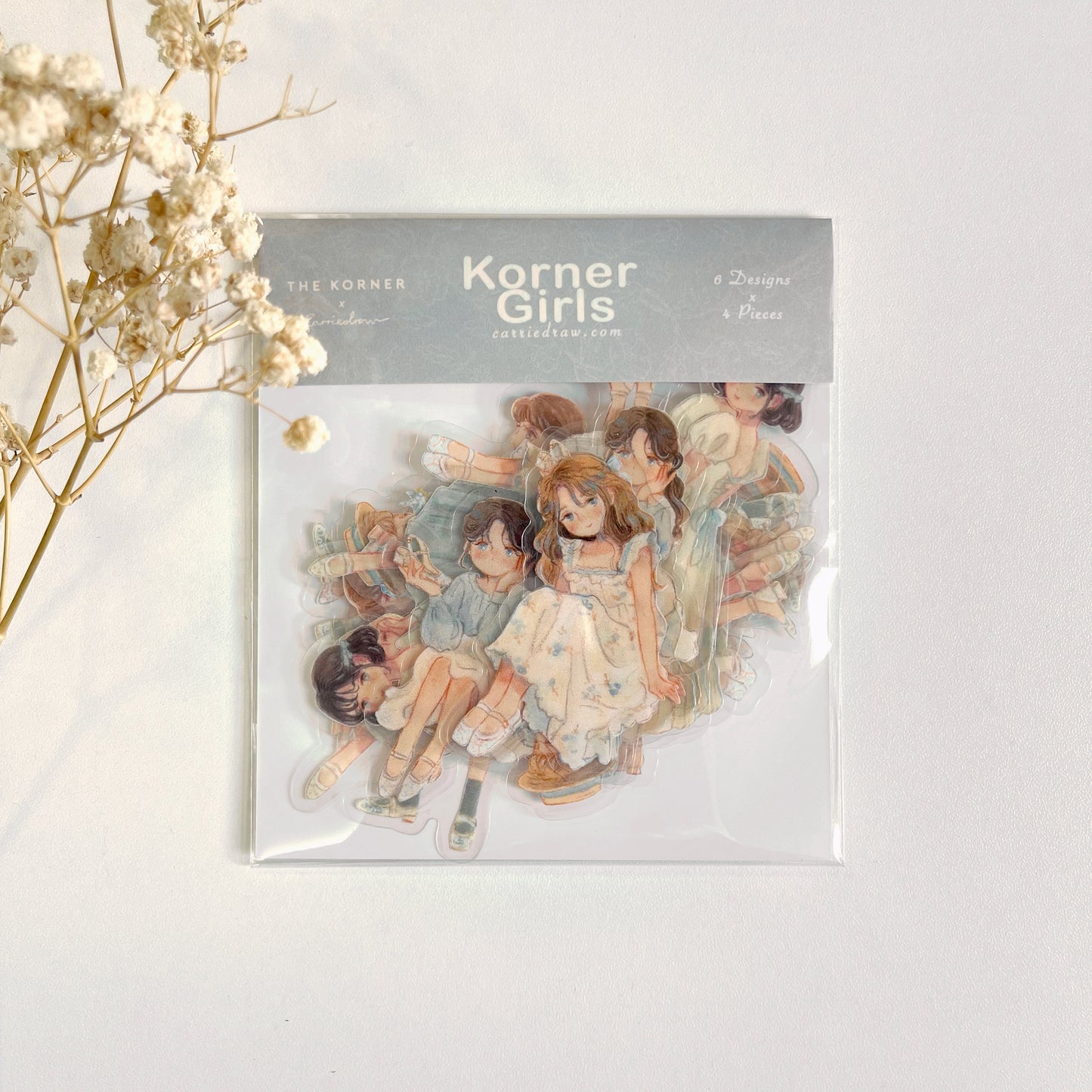 Korner Girls Sticker 24pcs