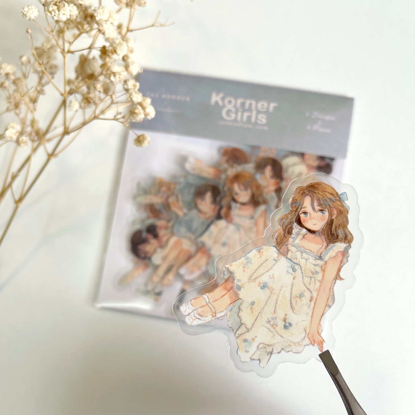 Korner Girls Sticker 24pcs