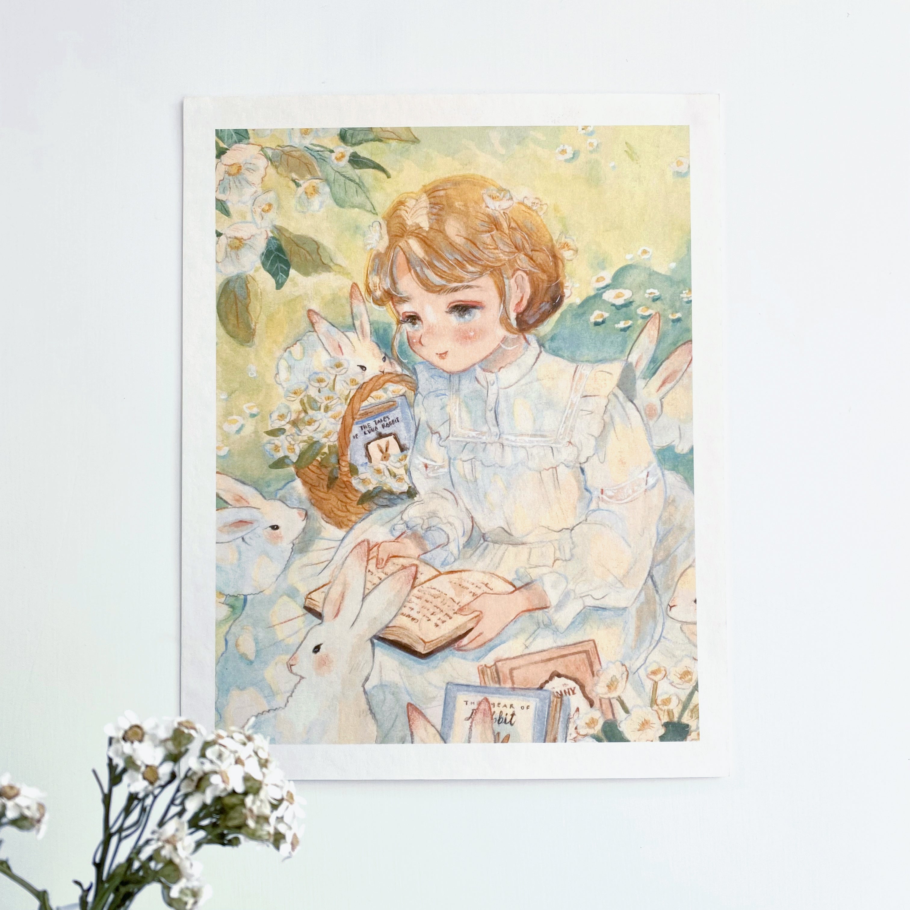 Print of Rabbit Garden – Carriedraw