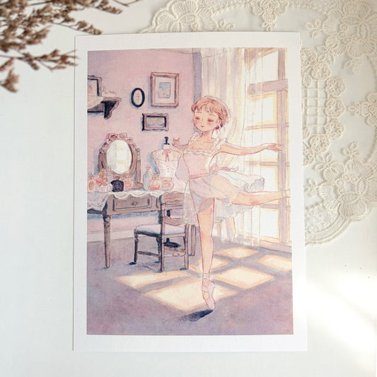 Print of Ballerina