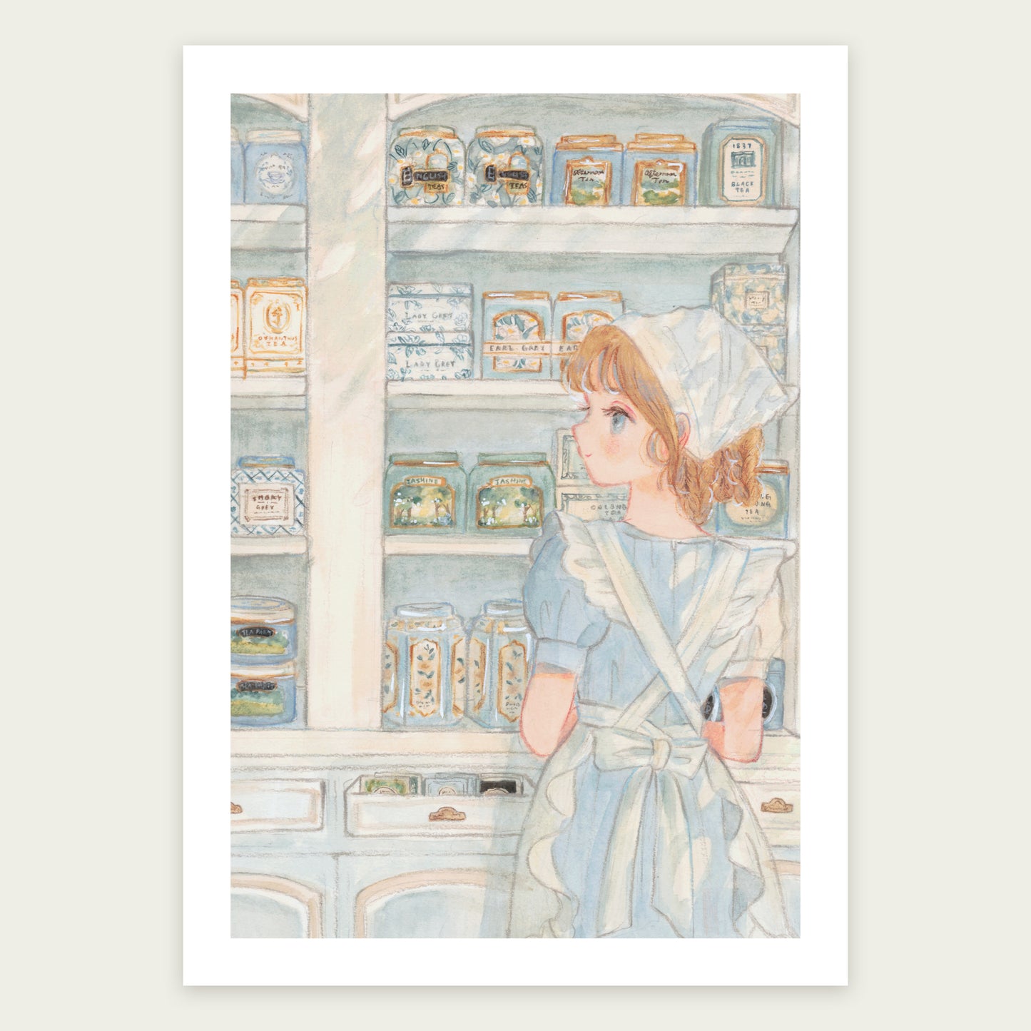 Print of Mellow Tea Cabinet