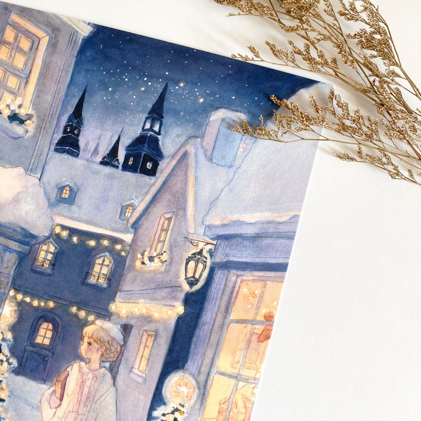 Print of The Christmas Cache