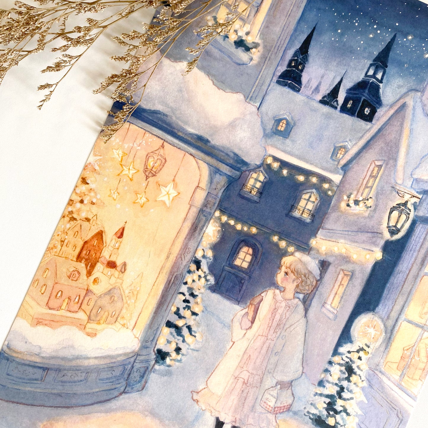 Print of The Christmas Cache