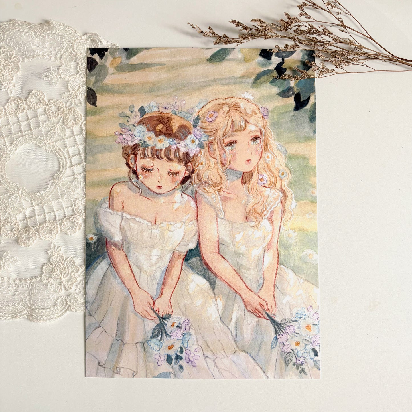 Print of Anne & Lily