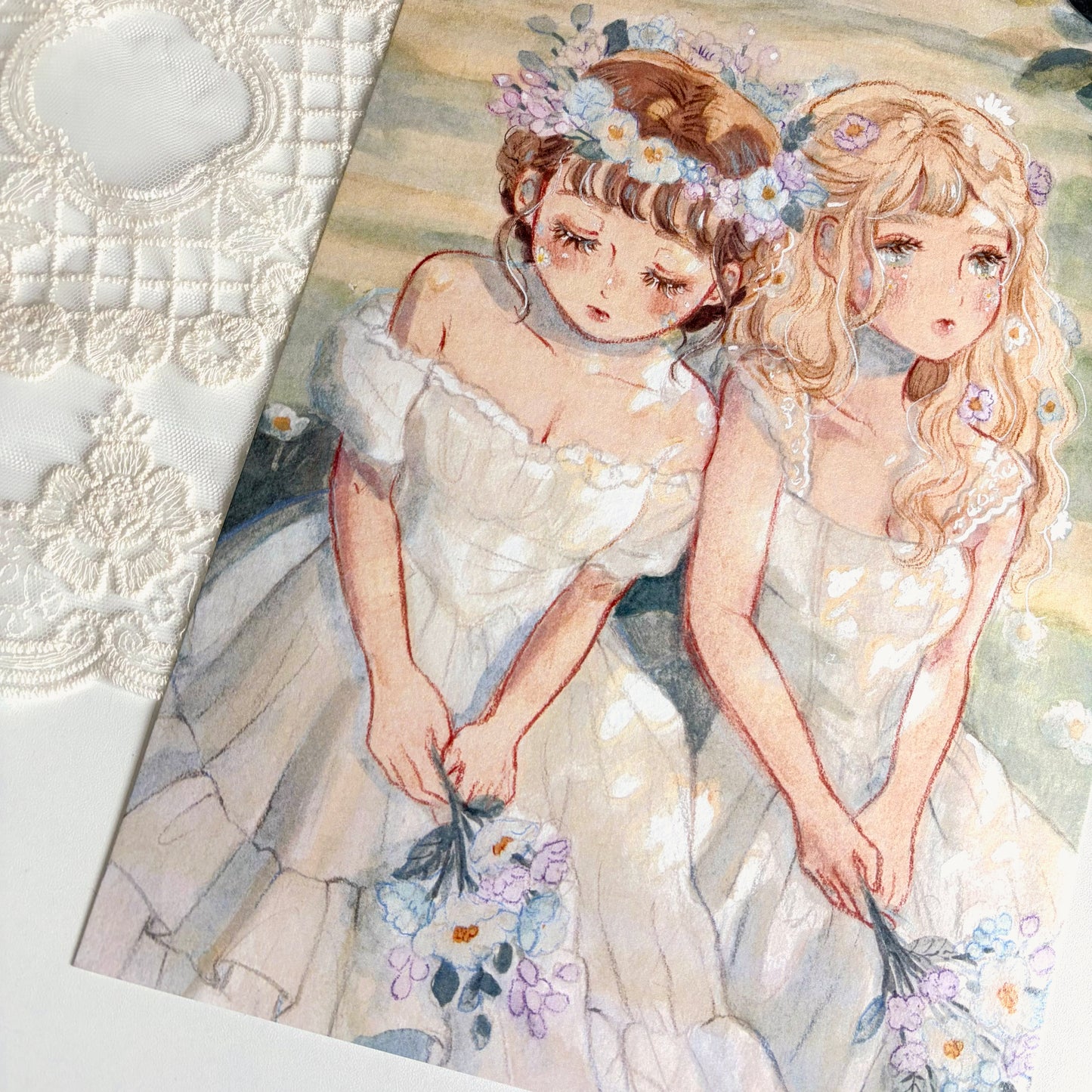 Print of Anne & Lily