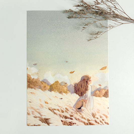 Print of Fields of Dawn