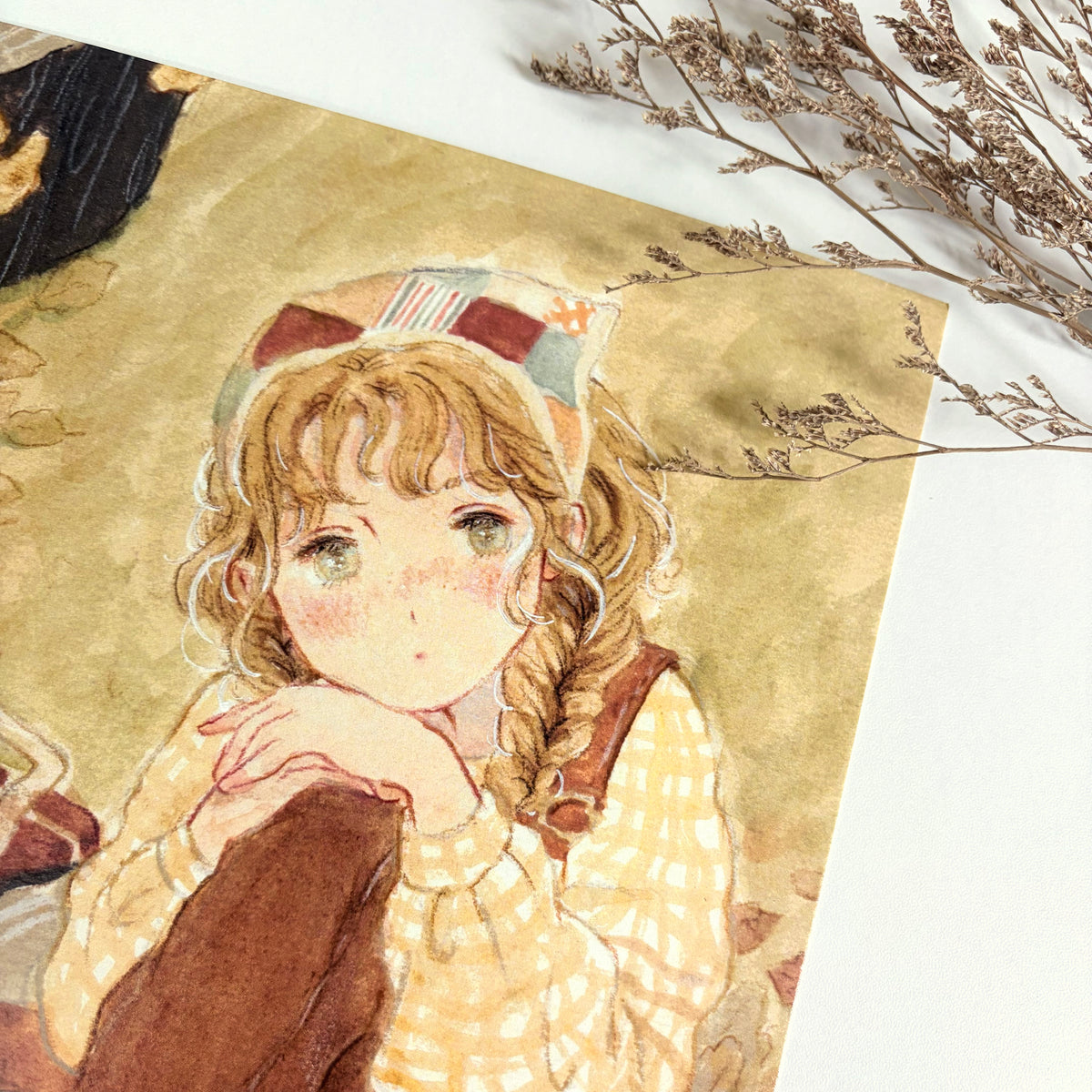 Print of Autumn Foraging