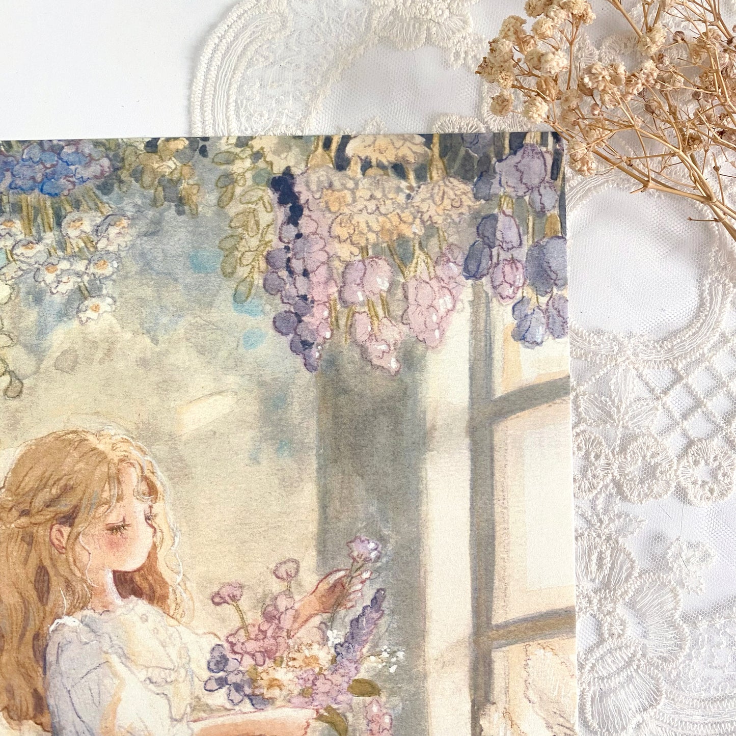 Print of Soft Garden