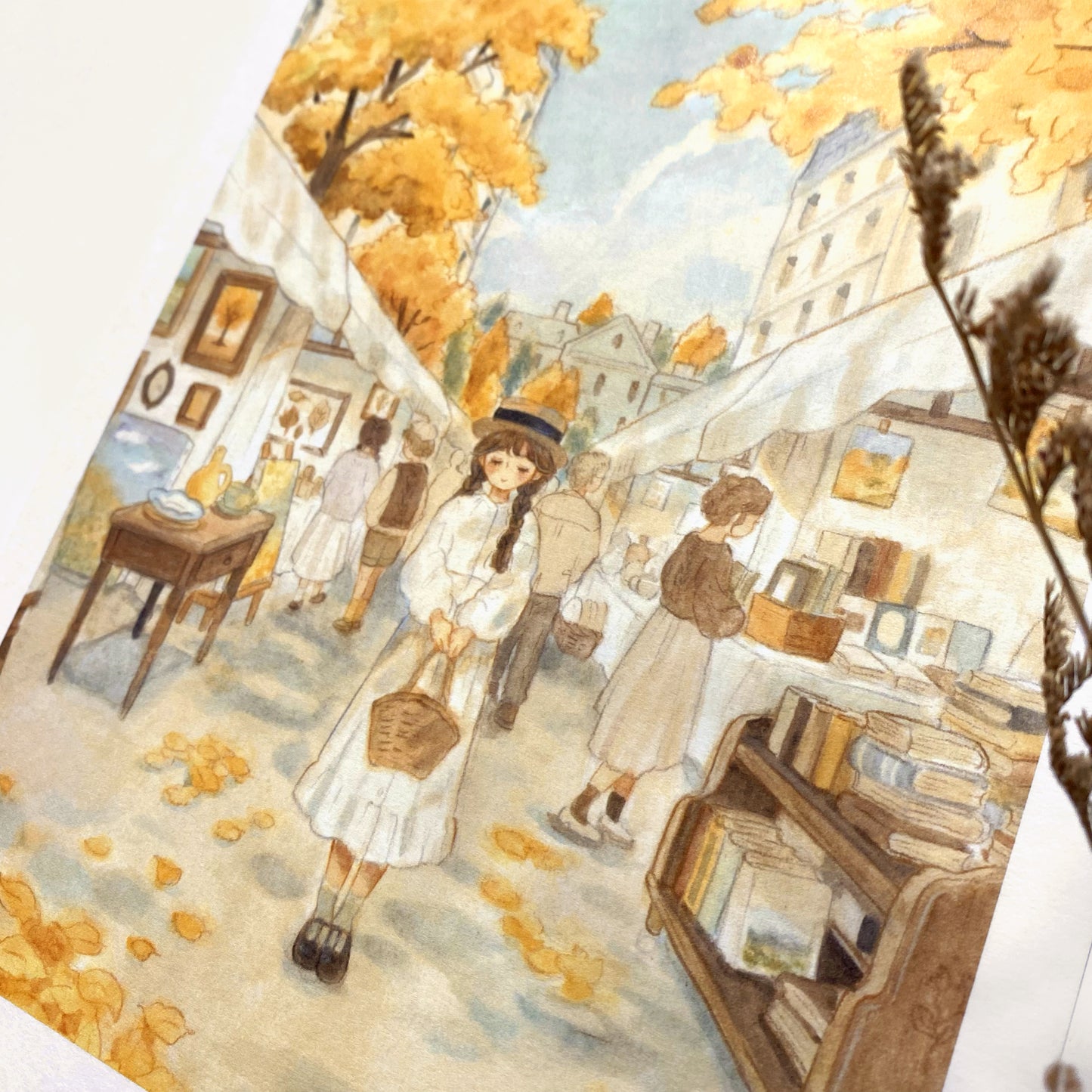 Print of Autumn Market