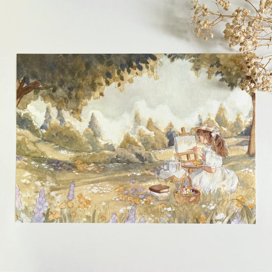 Print of Meadow Palette