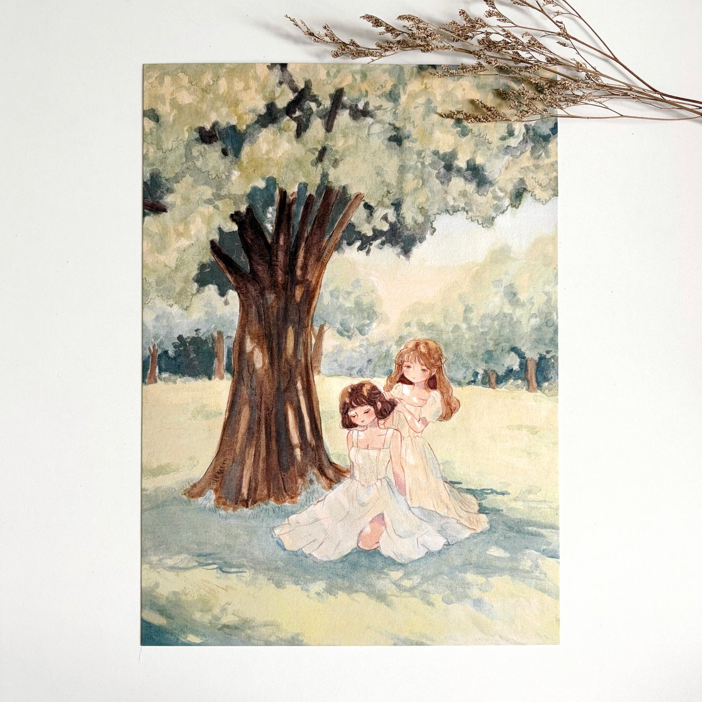 Print of Under the Tree