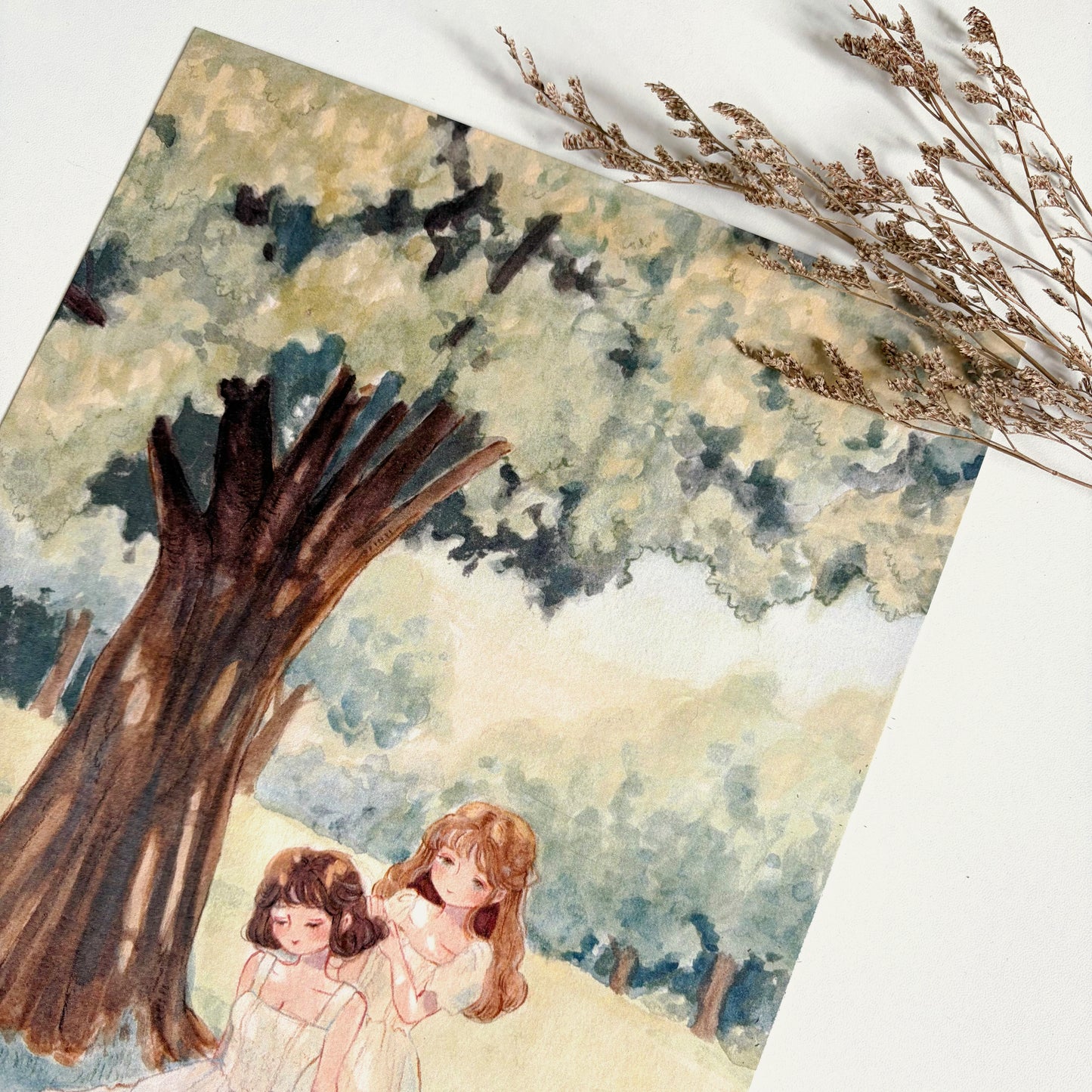 Print of Under the Tree