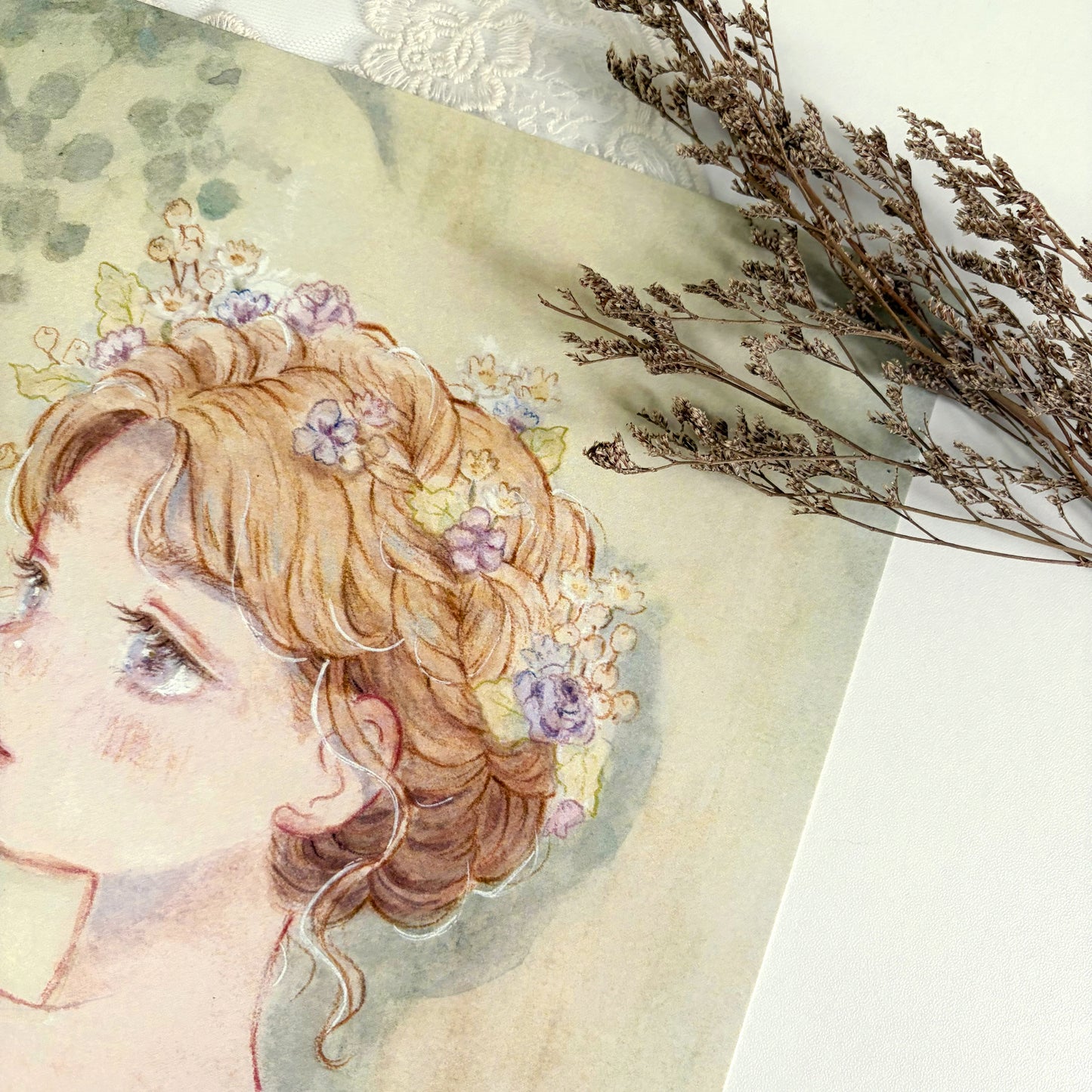 Print of Lily