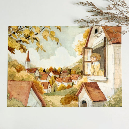 Print of Whisper of Fall