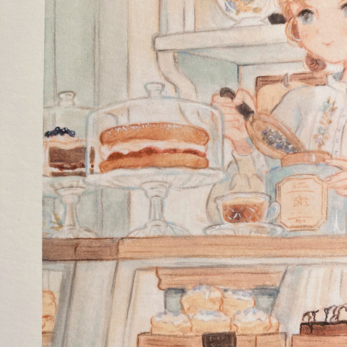 Print of Mellow Tea Counter