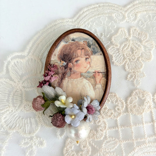 Brooch of Soft Palette