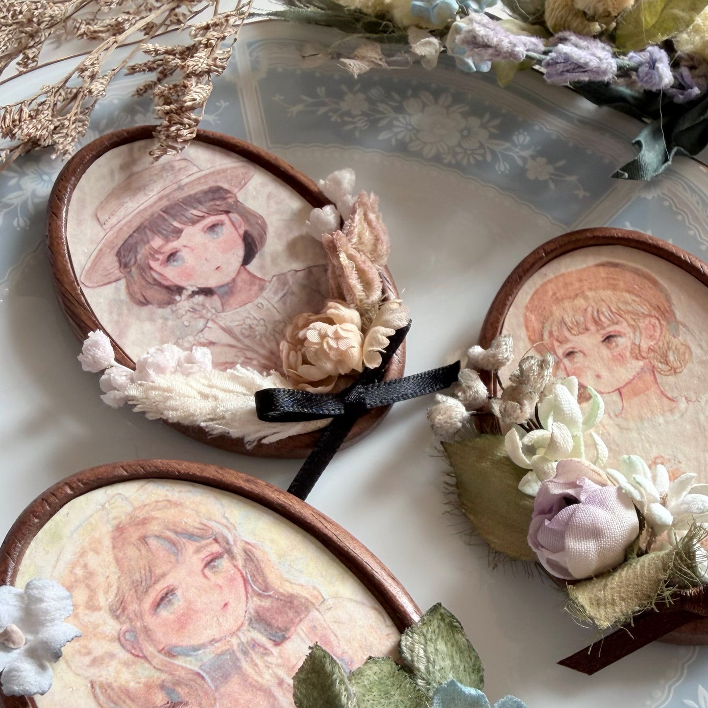 Brooch of Baby's Breath