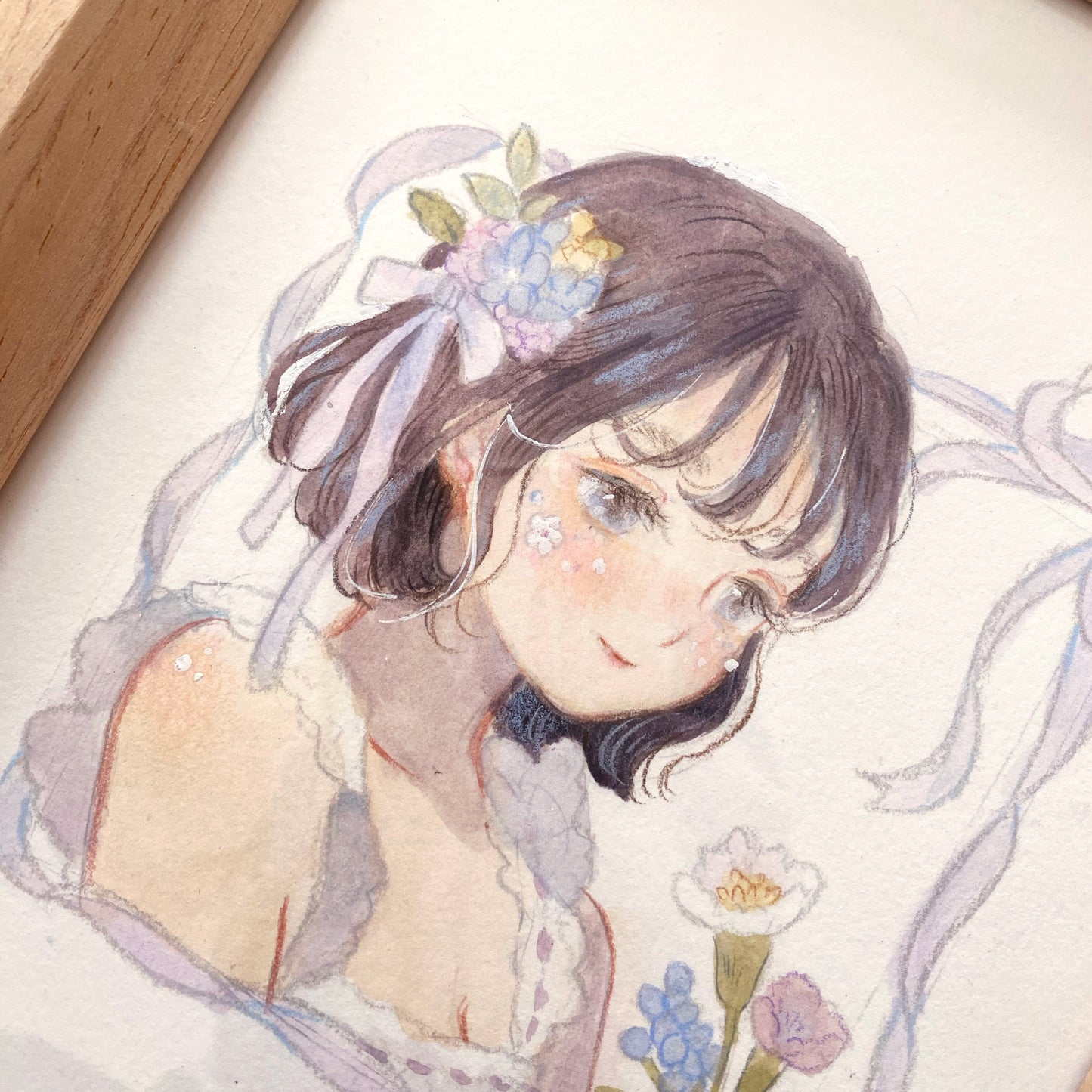 Mini Original Artwork 'Blooms'