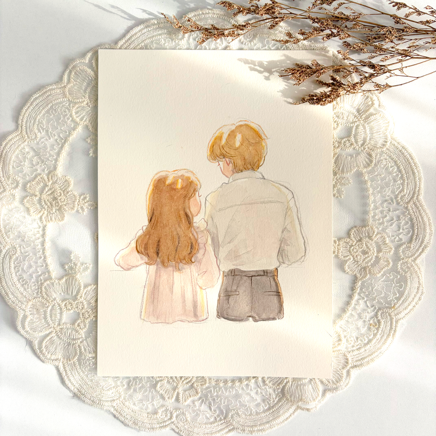 Mini Original Artwork 'Lover'