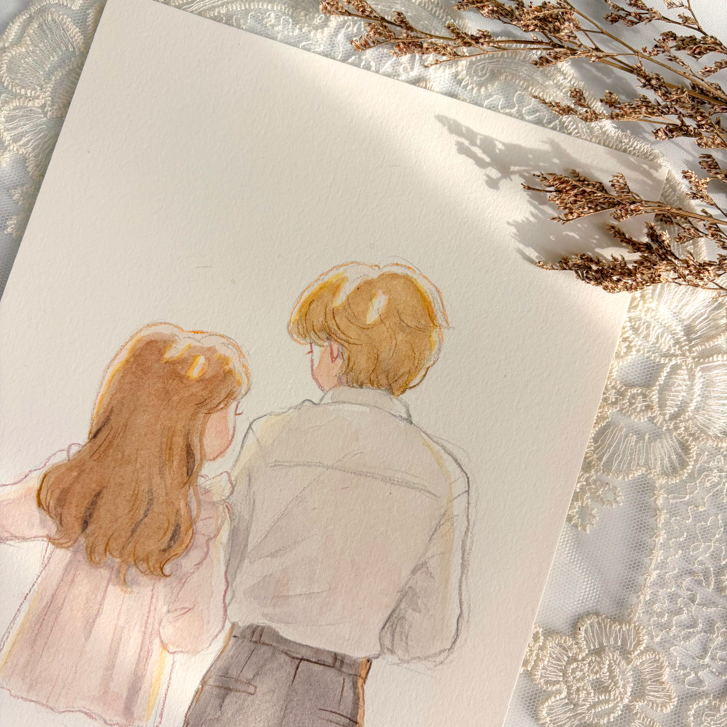 Mini Original Artwork 'Lover'