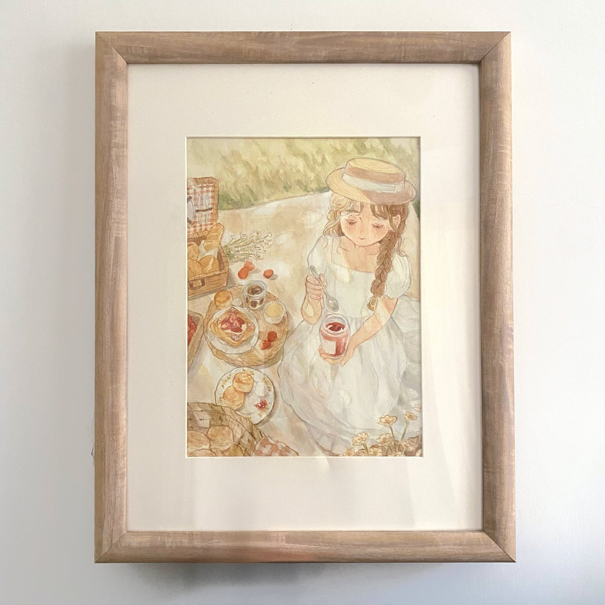 Random Berry Artist Original Artwork 'Berry Time' – Carriedraw