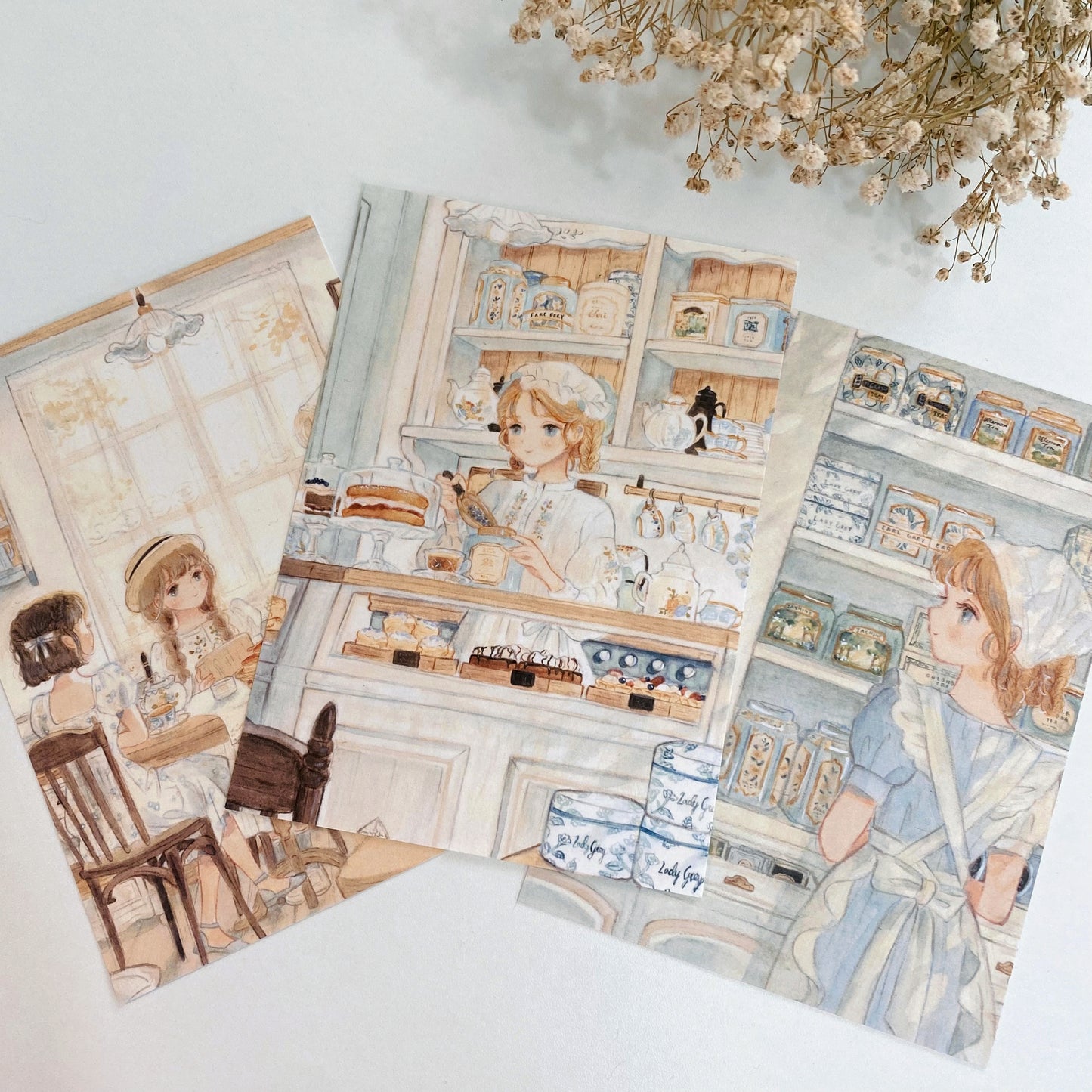 Mellow Tea Postcard Set