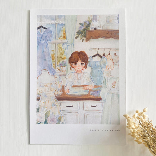 Print of Lilac Boutique