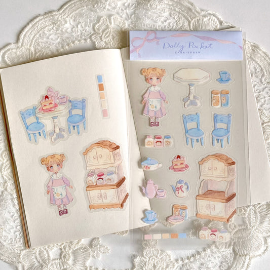 Dolly Pocket Sticker